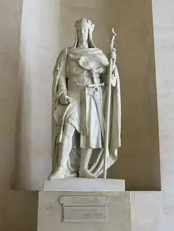 Король Франции Филипп II Август, Версаль