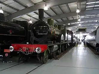 T3 class № 563 в Шилдонском локомотивном музее