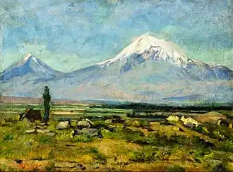 Степан Агаджанян, Арарат и Араратская долина, 1934
