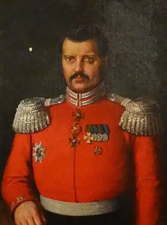 портрет работы неизвестного художника,XIX в.