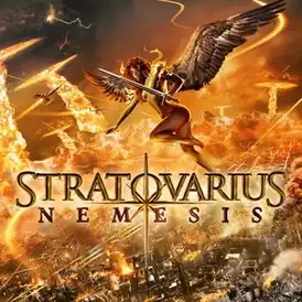 Обложка альбома Stratovarius «Nemesis» (2013)