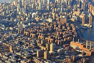 Вид на микрорайоны с юга