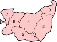 Графство Суффолк на карте