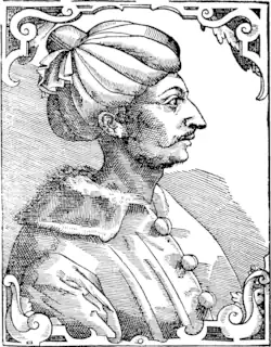Портрет Орхана Гази в представлении Паоло Джовио (1483—1552)