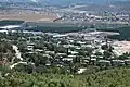 Kibbutz Tzora seen from Tzora Forest