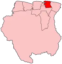 Коммевейне на карте