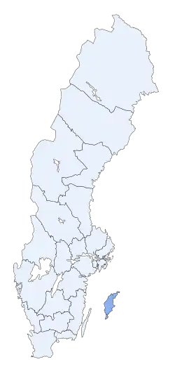 Лен Готланд на карте