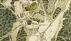 Свиблово на карте 1823 года