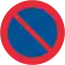 Ei pysäköinti/Parkeringsförbud