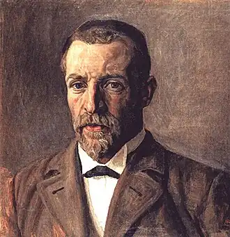 Франц Сиберг. Автопортрет (1910)