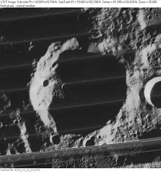 Снимок зонда Lunar Orbiter – IV.