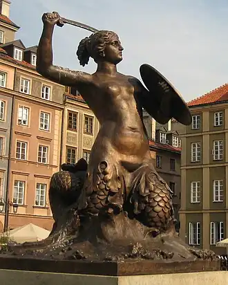 Варшавская сирена на площадирынка Старого города (1855)<maplink lang='ru' latitude='52.2497889' longitude='21.0121694' text='52°14′59″&nbsp;с.&nbsp;ш. 21°00′43″&nbsp;в.&nbsp;д.' title='Варшавская сирена' zoom='12'>[ {