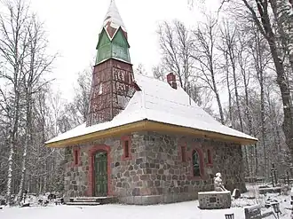 Часовня на кладбище Хелме