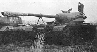 T54E1 со 105-мм пушкой