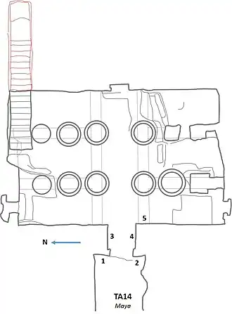 План гробницы