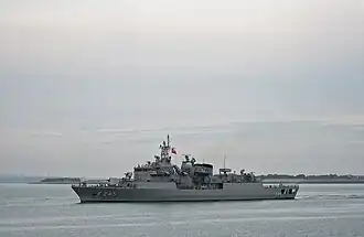 Фрегат «Оруч-реис» в Портсмуте