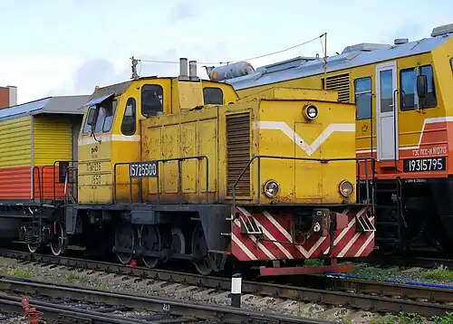 ТГМ23Б-1550. Путевая машинная станция Тосно, Ленинградская область, Россия