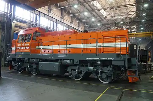 ТГМ4Н-УГМК-0001 вид сбоку