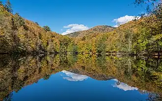 Озеро Буюкгёль осенью