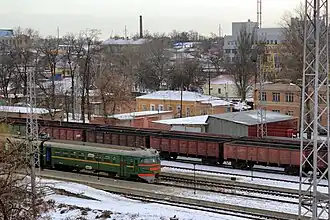 Территория станции