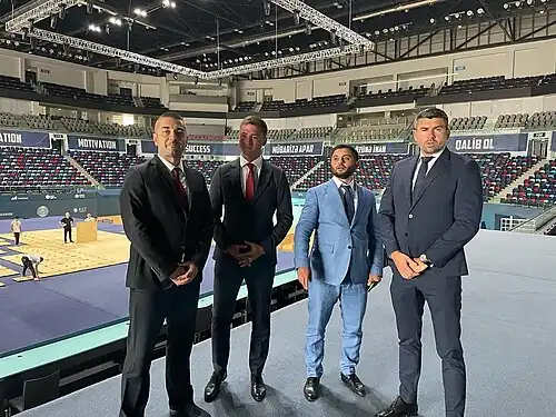 Со встречи в Баку с руководством Международной федерации мини-футбола (WMF).