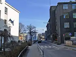 Начальный отрезок улицы Харидузе