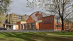 Панно на стене спортхолла «Калев», Таллин