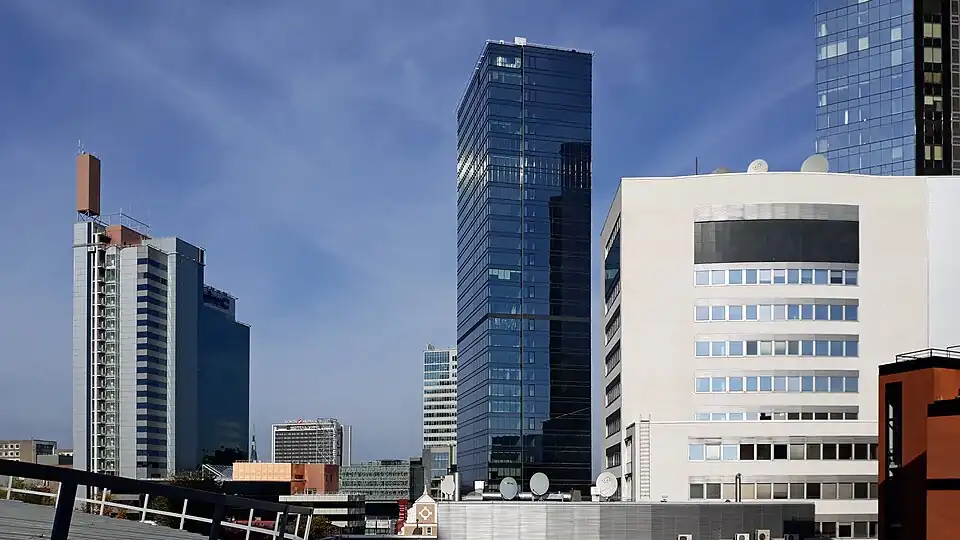 Высотные дома в центре Таллина