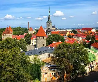 Вид на Старый город с Тоомпеа