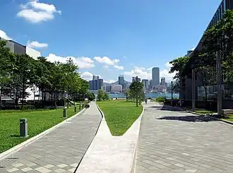 Вид на парк с южной стороны