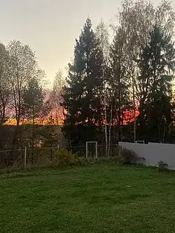 закат в Таршино