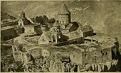 Монастырь в начале XX века