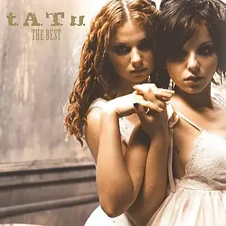 Обложка альбома t.A.T.u. «The Best» (2006)