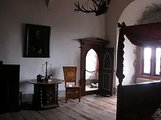 Комната внутри замка