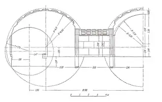 Фрагмент поперечного разреза