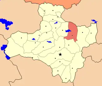 Тэлмэн на карте