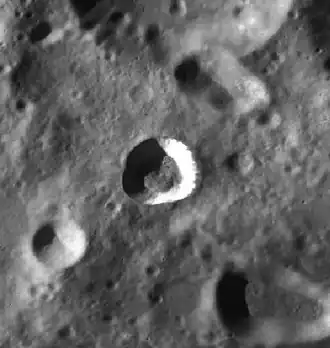 Снимок программы Lunar Orbiter.