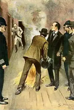 Холмс выкуривает Олдейкра