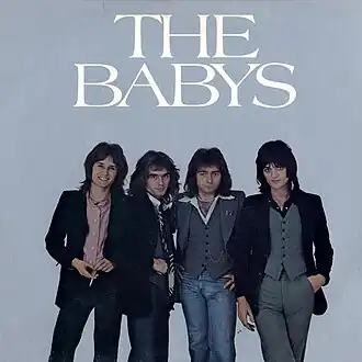 Обложка альбома The Babys «The Babys» (1976)