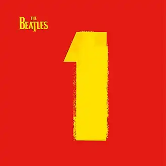 Обложка альбома The Beatles «1» (2000)