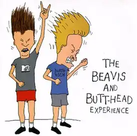 Обложка альбома различных исполнителей «The Beavis and Butt-head Experience» (1993)