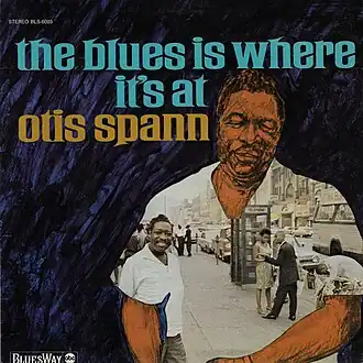 Обложка альбома Отиса Спэнна «The Blues Is Where It's At» (1967)