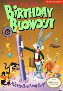 Обложка североамериканской версии игры The Bugs Bunny Birthday Blowout