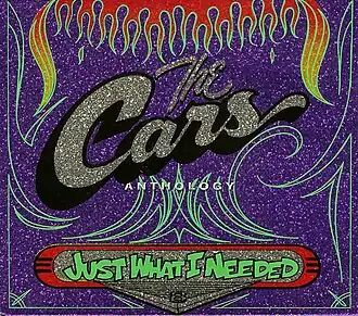 Обложка альбома The Cars «Just What I Needed: The Cars Anthology» (1995)