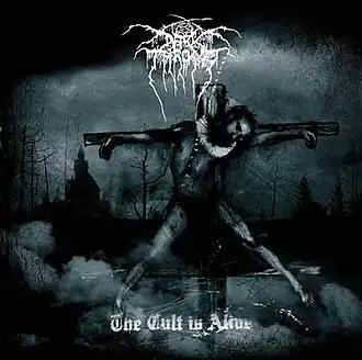 Обложка альбома Darkthrone «The Cult Is Alive» (2006)