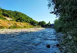 Нижнее течение реки летом 2023 года