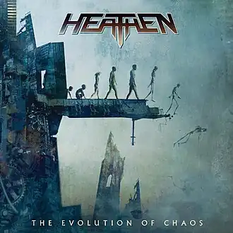 Обложка альбома Heathen «The Evolution of Chaos» (2010)
