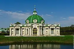 Грот в Кусково. Современный вид