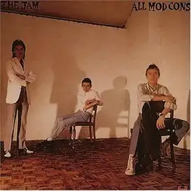 Обложка альбома The Jam «All Mod Cons» (1978)
