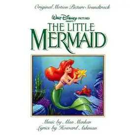 Обложка альбома разных исполнителей «The Little Mermaid: Original Walt Disney Records Soundtrack» (1989)
